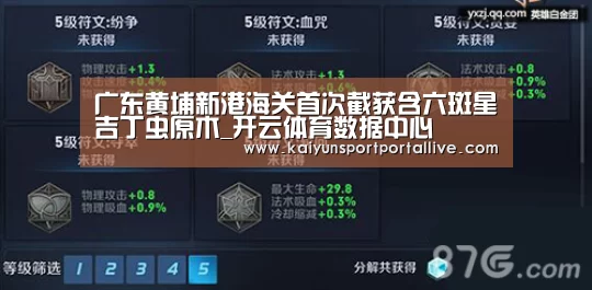广东黄埔新港海关首次截获含六斑星吉丁虫原木_开云体育数据中心(图3) KAIYUN中国站